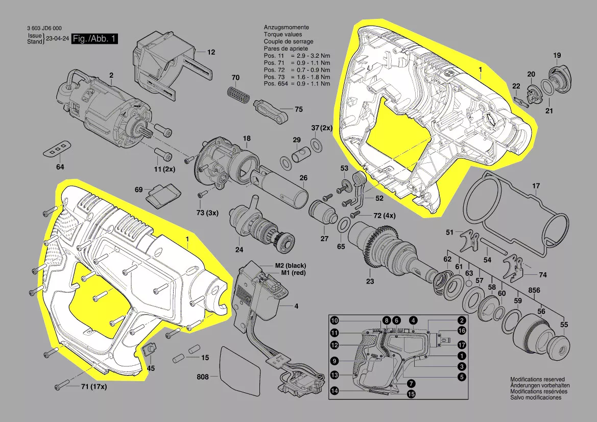 Coquille réf. 1 605 806 682 Bosch